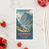 Norwegen Serviette (Beispiel)
