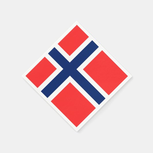 Norwegen Serviette (Ecke)