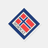 Norwegen Serviette (Ecke)