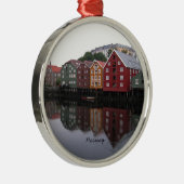 Norwegen Silbernes Ornament (Rechts)