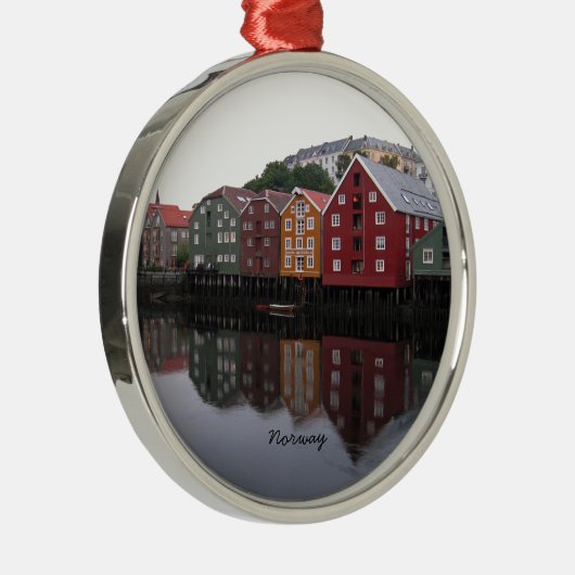 Norwegen Silbernes Ornament (Rechts)