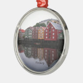 Norwegen Silbernes Ornament (Links)