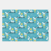 Norwegen, Skandinavien, Bäume, Vögel, Tiere Geschenkpapier Set (Vorderseite 3)