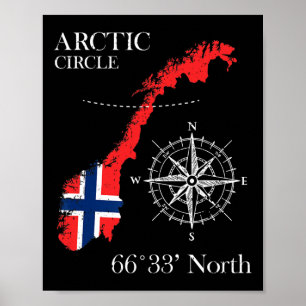 Norwegen Skandinavien Wandern Camper Angeln  Poster