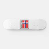 Norwegen Skateboard (Horizontal)