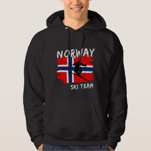 Norwegen Ski   Hoodie