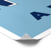 Norwegen, Ski Travel Poster (Ecke)