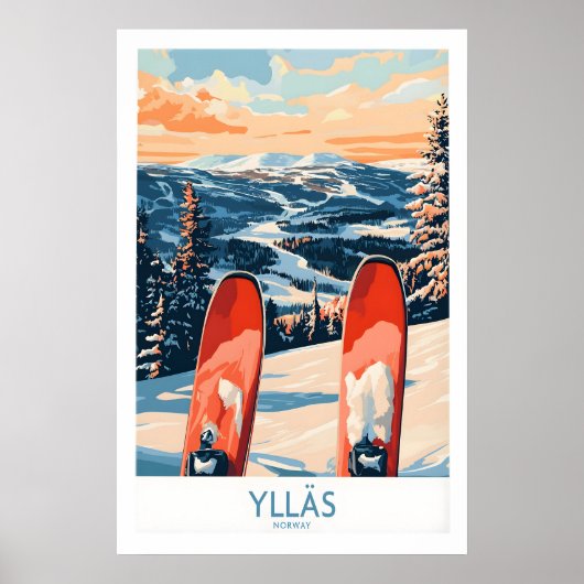 Norwegen Skidruck 1 Poster (Vorne)