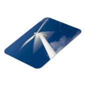 Norwegen, Sogn og Fjordane. Windmühle am Krà Yen. Magnet (Linke Seite)