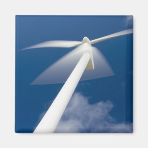 Norwegen, Sogn og Fjordane. Windmühle am KrÃ Yua Magnet