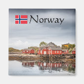 Norwegen Souvenir Magnet (Vorne)