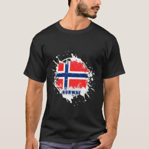 Norwegen Splash T-Shirt