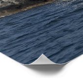 Norwegen, Stavanger. Aussicht entlang des Lysefjor Poster (Ecke)