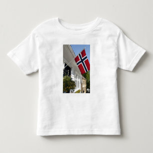 Norwegen, Stavanger. Historische Innenstadtansicht Kleinkind T-shirt