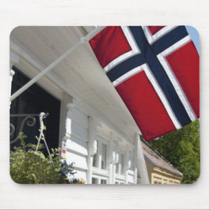 Norwegen, Stavanger. Historische Innenstadtansicht Mousepad
