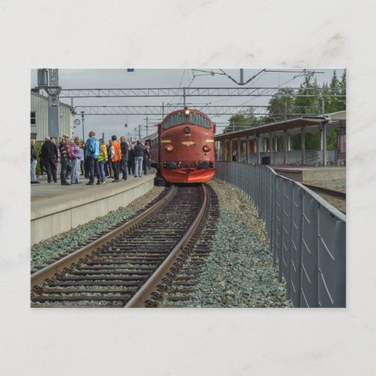 Norwegen: Størenbanen 150 år, Heimdal Postkarte (Vorderseite)