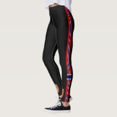 Norwegen stripes Flagge Leggings (Links)