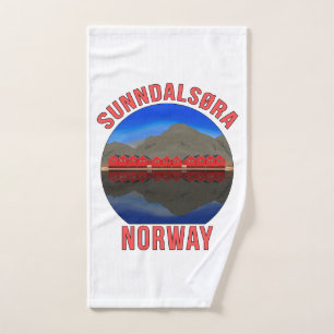 Norwegen Sunndalsøra Travel Norwegisch Handtuch