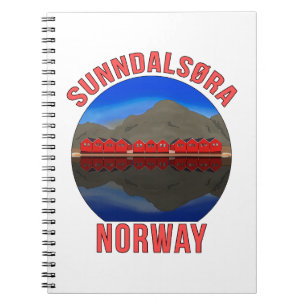 Norwegen Sunndalsøra Travel Norwegisch Notizblock