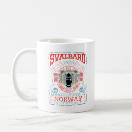 NORWEGEN SVALBARD LONGYEARBYEN. KAFFEETASSE