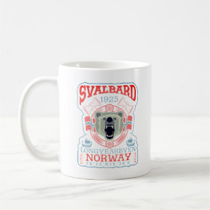 NORWEGEN SVALBARD LONGYEARBYEN. KAFFEETASSE