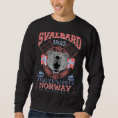 NORWEGEN SVALBARD LONGYEARBYEN. SWEATSHIRT (Vorderseite)