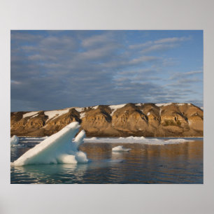 Norwegen, Svalbard, Spitsbergen Island, Setting Poster
