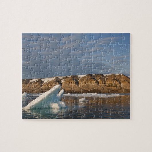 Norwegen, Svalbard, Spitsbergen Island, Setting Puzzle (Horizontal)