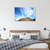 Norwegen, Svalbard, Wolken über steilen Felsen Leinwanddruck (Insitu (Schlafzimmer))