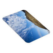 Norwegen, Svalbard, Wolken über steilen Felsen Magnet (Rechte Seite)