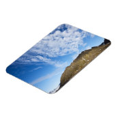 Norwegen, Svalbard, Wolken über steilen Felsen Magnet (Linke Seite)