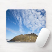 Norwegen, Svalbard, Wolken über steilen Klippen Mousepad (Mit Mouse)