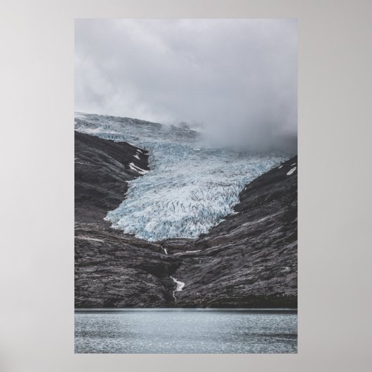 Norwegen Svartisen Glacier Poster (Vorne)