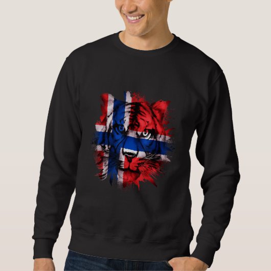 Norwegen Sweatshirt (Vorderseite)