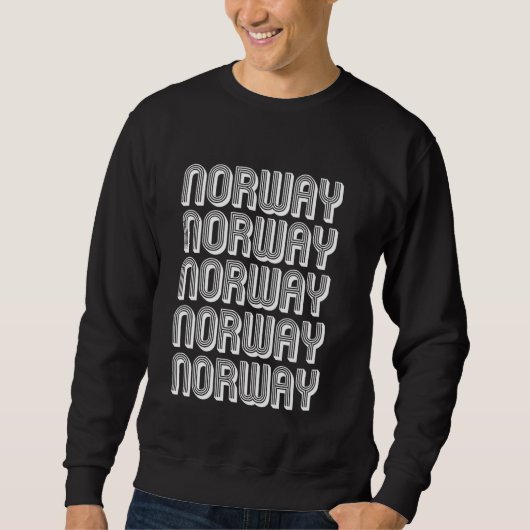 Norwegen Sweatshirt (Vorderseite)