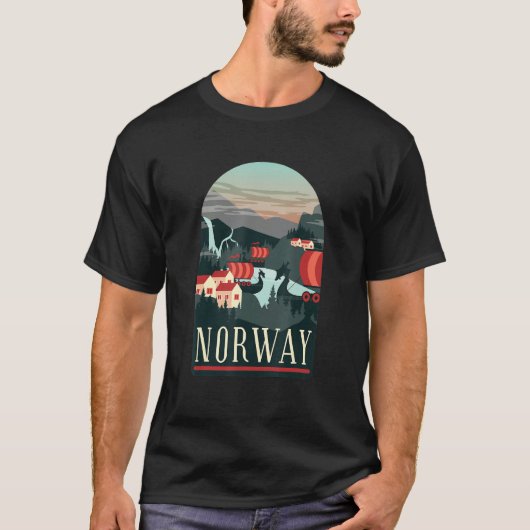 Norwegen T-Shirt (Vorderseite)