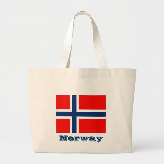 Norwegen-Tasche Jumbo Stoffbeutel (Vorne)