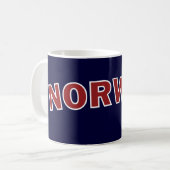 NORWEGEN-Tasse 15 Unze Kaffeetasse (Vorderseite Links)