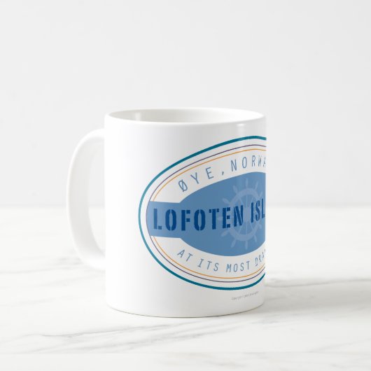 Norwegen-Tasse Kaffeetasse (Vorderseite Links)
