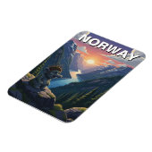 Norwegen Troll Magnet (Linke Seite)