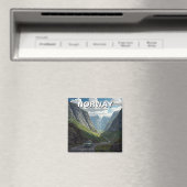 Norwegen Trollstigen Magnet (In Situ (Geschirrspüler))