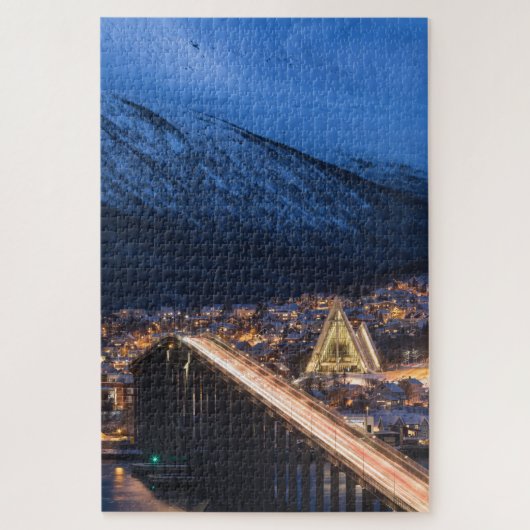 Norwegen Tromso City Puzzle (Vertikal)