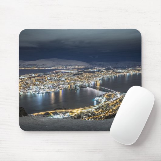 Norwegen Tromso Mousepad (Mit Mouse)