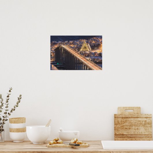 Norwegen Tromso Poster (Küche)