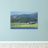 Norwegen, Trondheimsforden, Trondheim Typisch Leinwanddruck (Insitu (Holzboden))