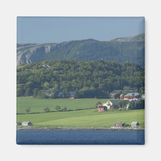 Norwegen, Trondheimsforden, Trondheim Typisch Magnet (Vorne)