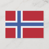 Norwegen - Tschubby Visitenkarte (Rückseite)