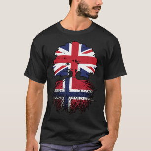 Norwegen Vereinigtes Königreich Großbritannien T-Shirt