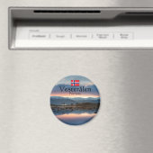 Norwegen Vesteralen Souvenir Magnet (In Situ (Geschirrspüler))