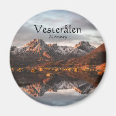 Norwegen Vesteralen Souvenir Magnet (Vorne)